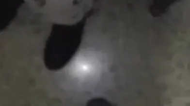 Ditalino italiano e bocca piena per la fidanzata che ingoia il piacere