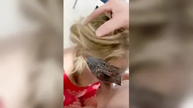 Video cuckold con moglie che prende il pompino e si fa sborrata in bocca