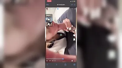 Coppia italiana si scambia pompino hot in diretta su Fansly