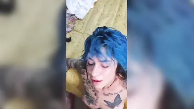 Mi hai eiaculato dritto nell'occhio