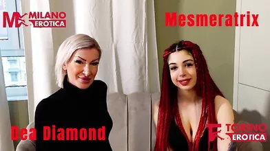 Esclusiva intervista alle star del porno Mesmeratrix e Dea Diamond