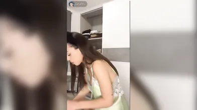 Samanthalise show di tette in diretta hot