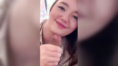 La fidanzata che ama l’ingoio perfetto