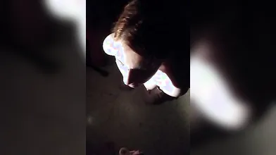 Romana italiana capelli rossi coperta di sperma sul viso